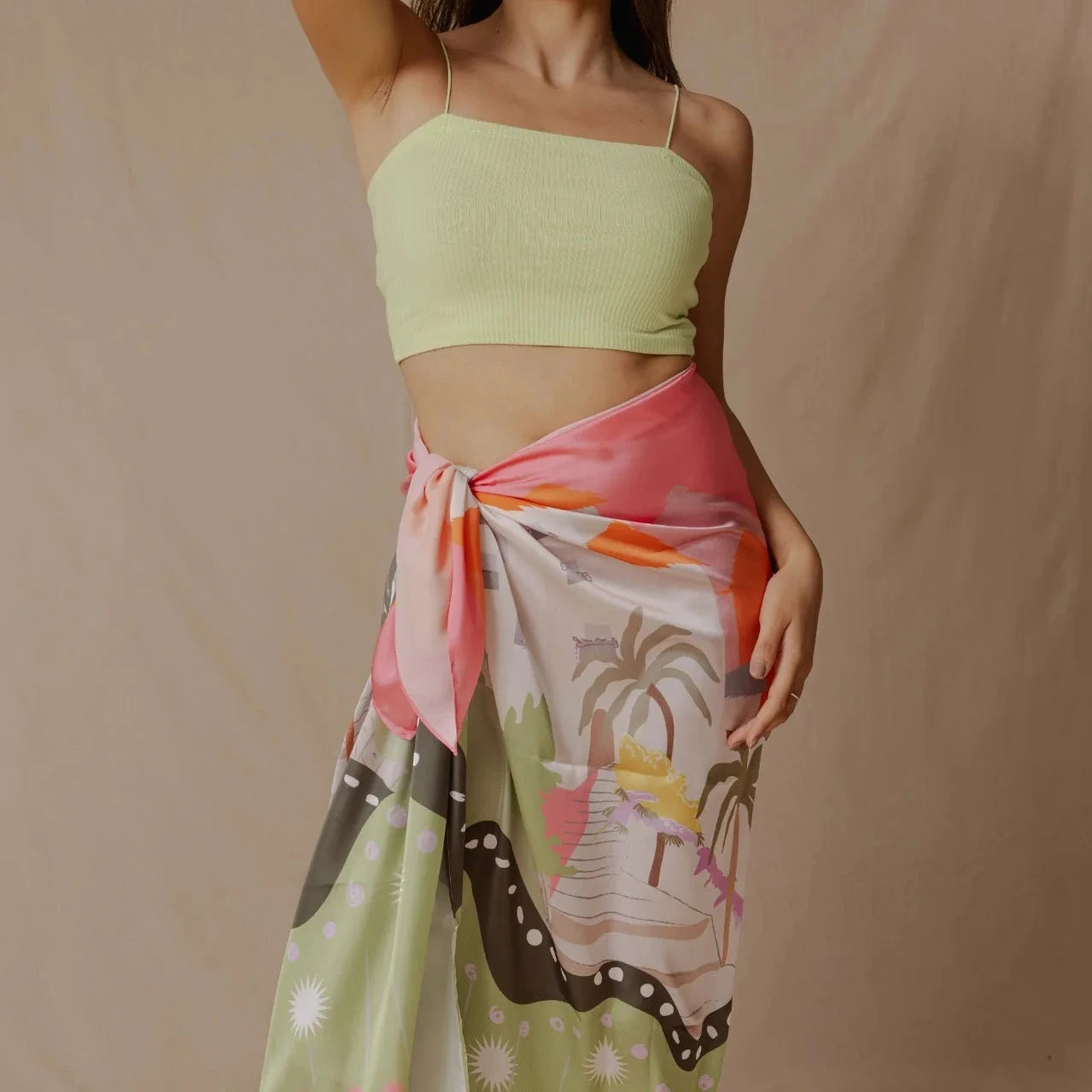 Palma The Valley Coverup Pink