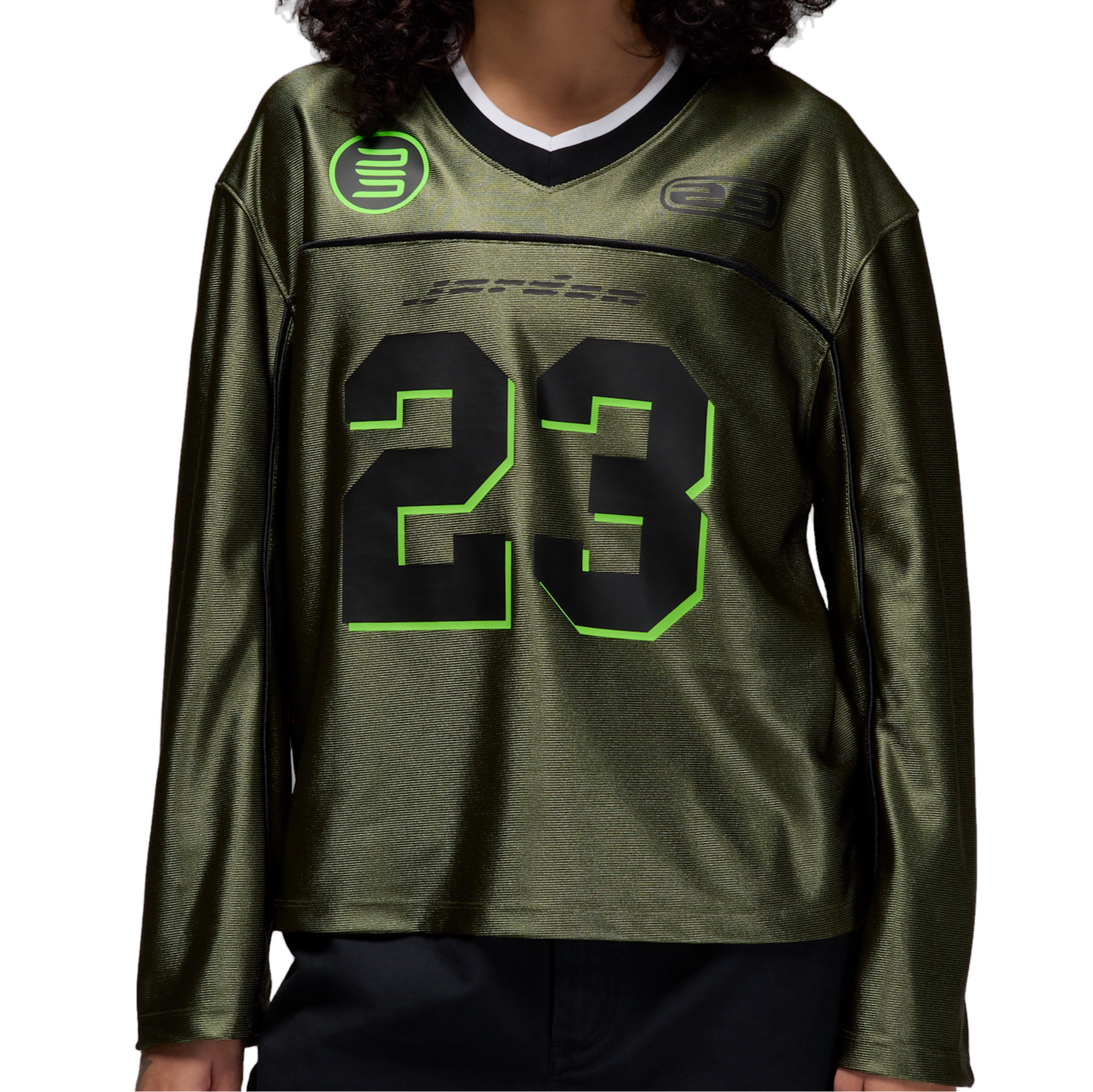 Jordan Women's Long-Sleeve Jersey Top “Green”