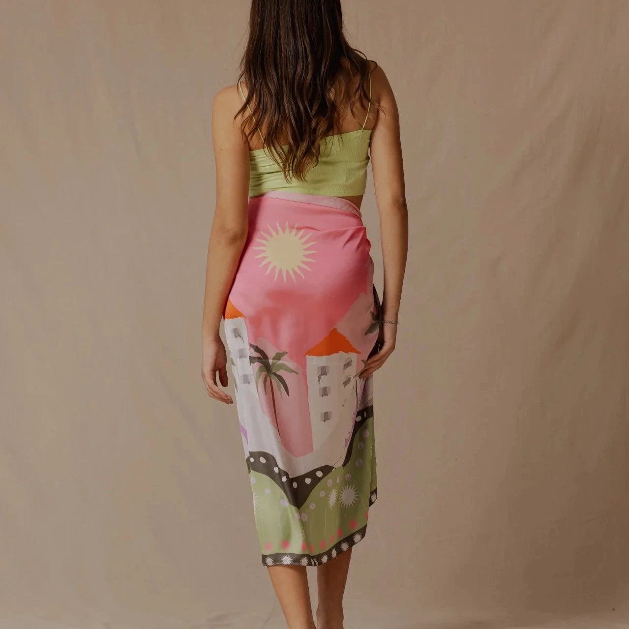 Palma The Valley Coverup Pink