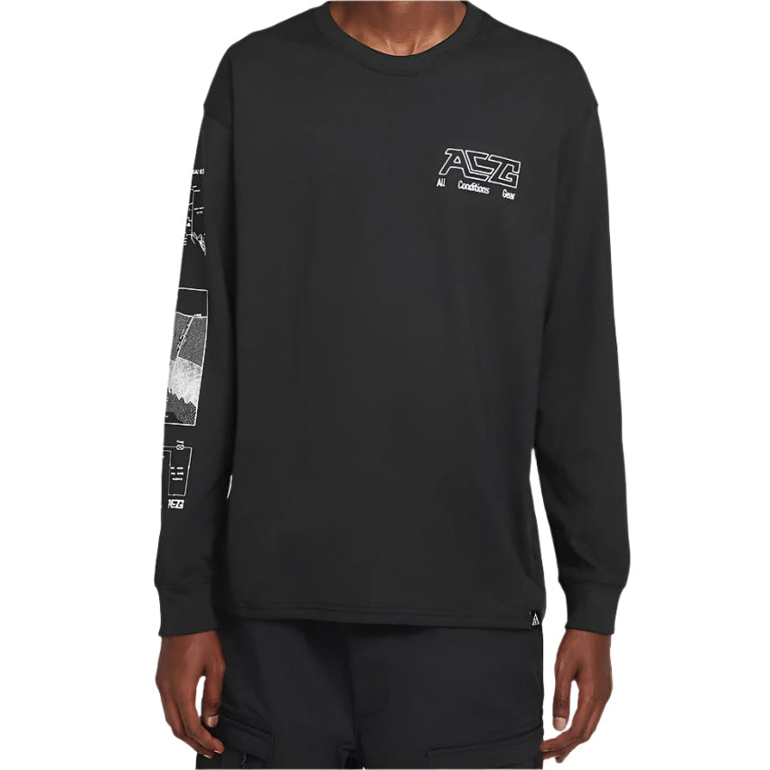Nike ACG Long-Sleeve Shirt "Black"