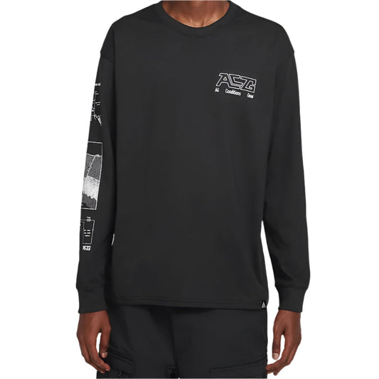 Nike ACG Long-Sleeve Shirt "Black"