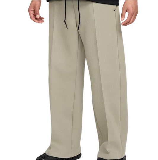 Nike Wide-Leg Fleece Pants “Light Army”