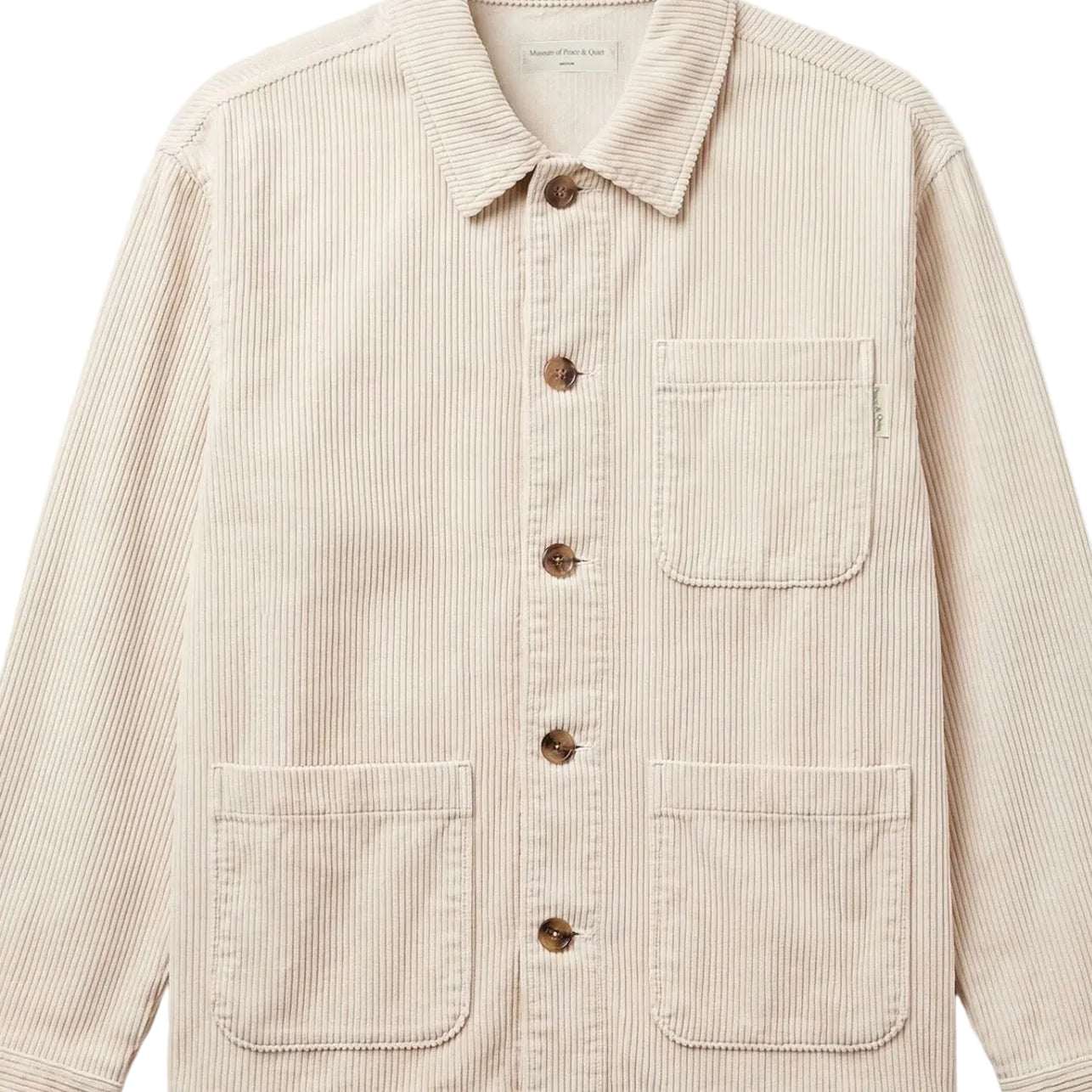 Museum of Peace and Quiet Chore Corduroy Coat “Bone”