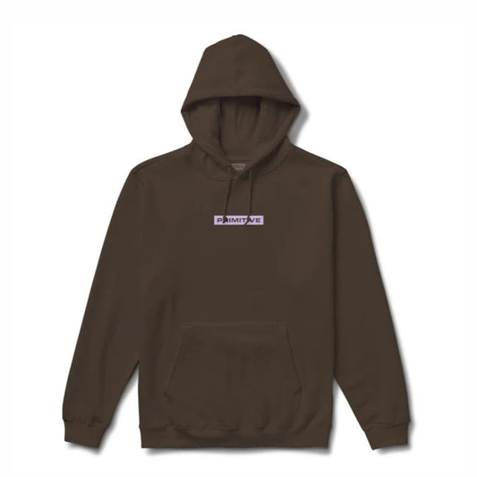 Primitive Halloween Hoodie "Brown”