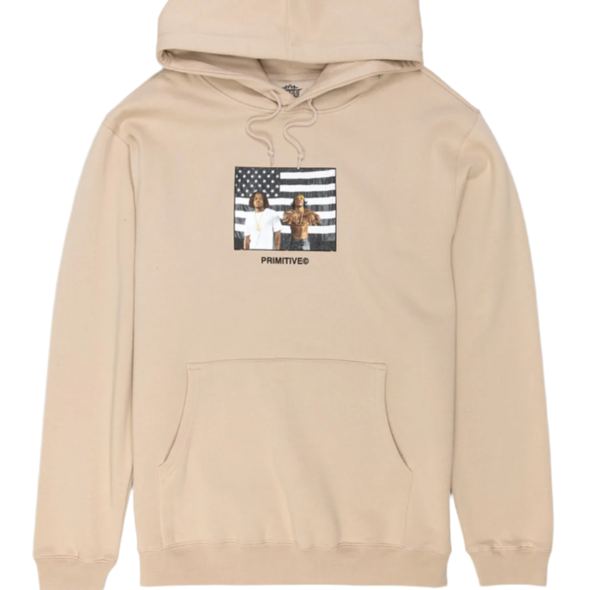 Primitive Outkast Stripes Hoodie “Sand”