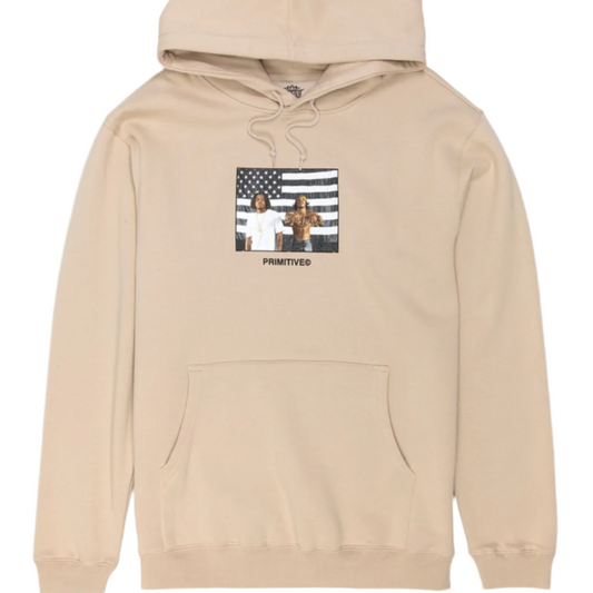 Primitive Outkast Stripes Hoodie “Sand”