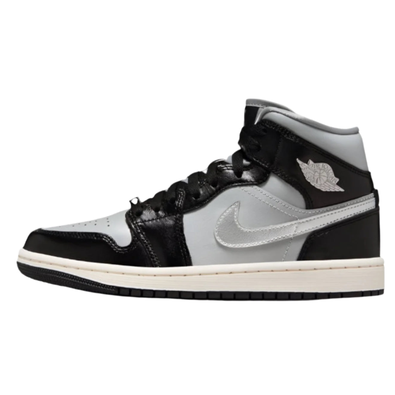 Jordan Women's 1 Mid “Metallic Silver”