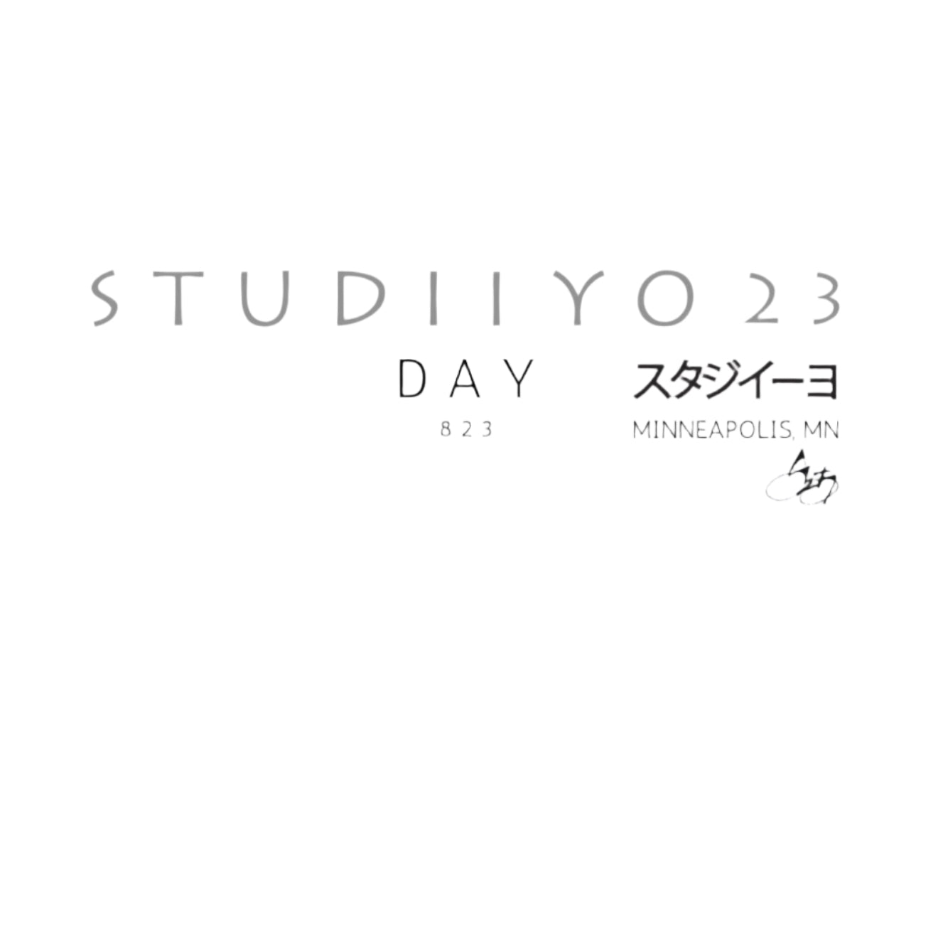 S23 "STUDIIYO23 DAY" Tee