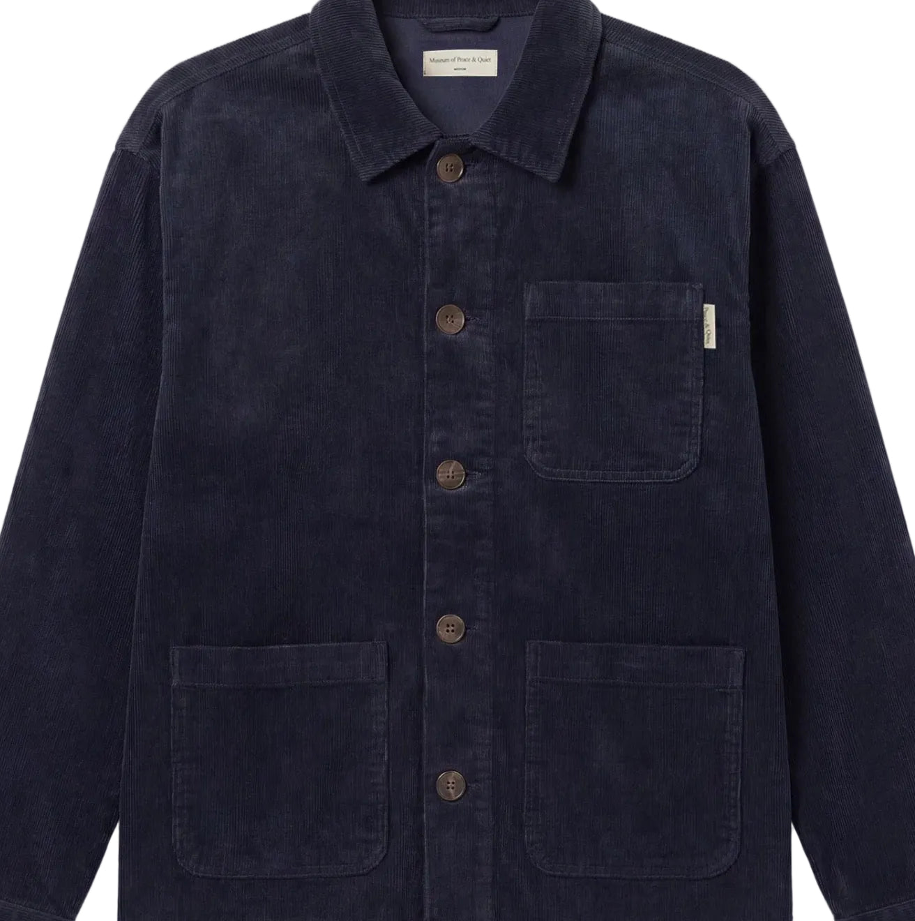 Museum of Peace and Quiet Chore Corduroy Coat “Navy”