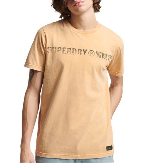 Superdry Vintage Corp Logo T-Shirt "Dired Clay Brown"