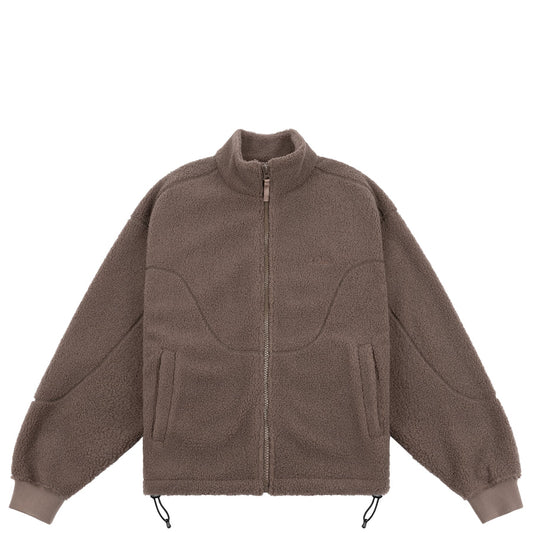 Dime Polar Fleece Sherpa Zip