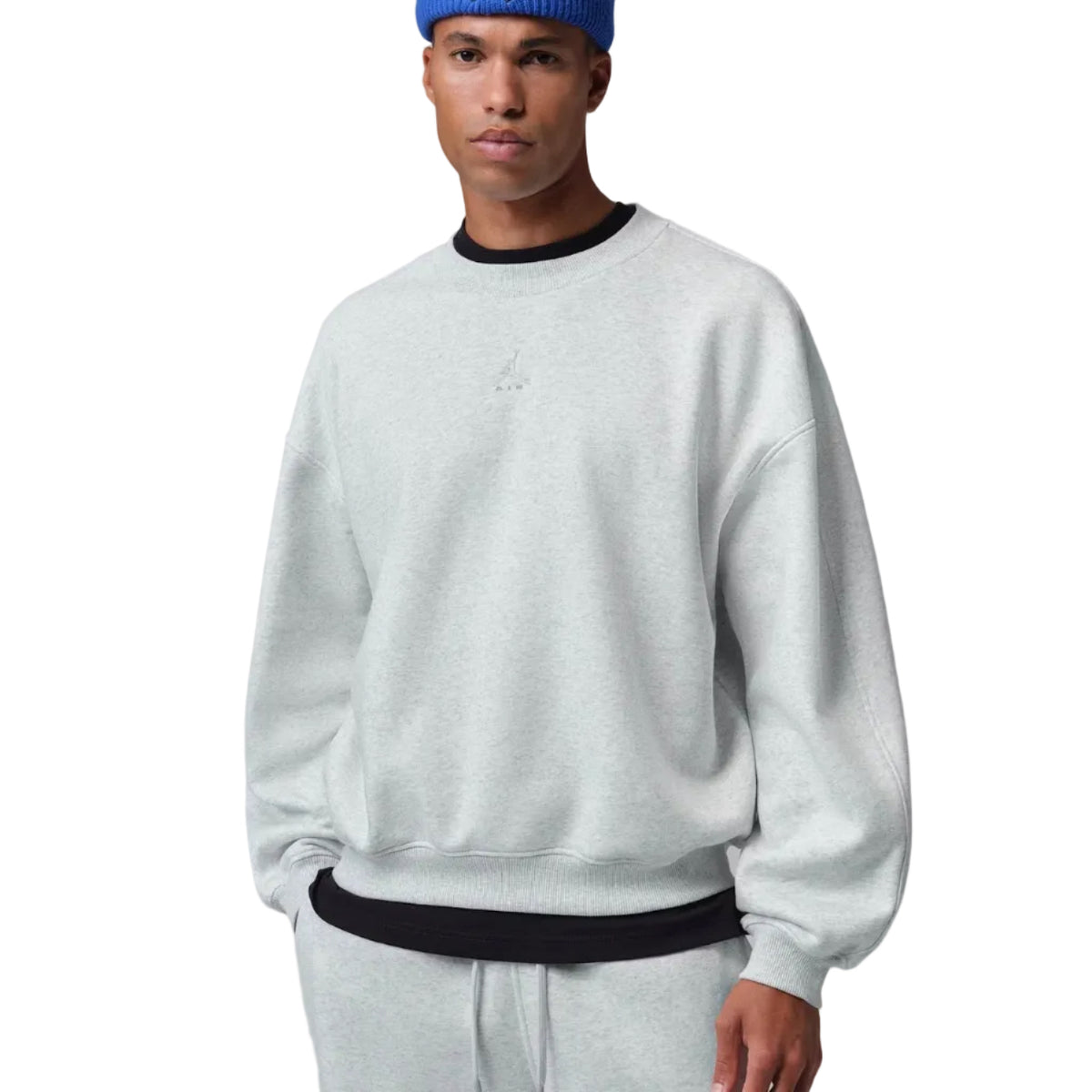 Jordan Brooklyn Oversized Fleece Crew-Neck Sweatshirt