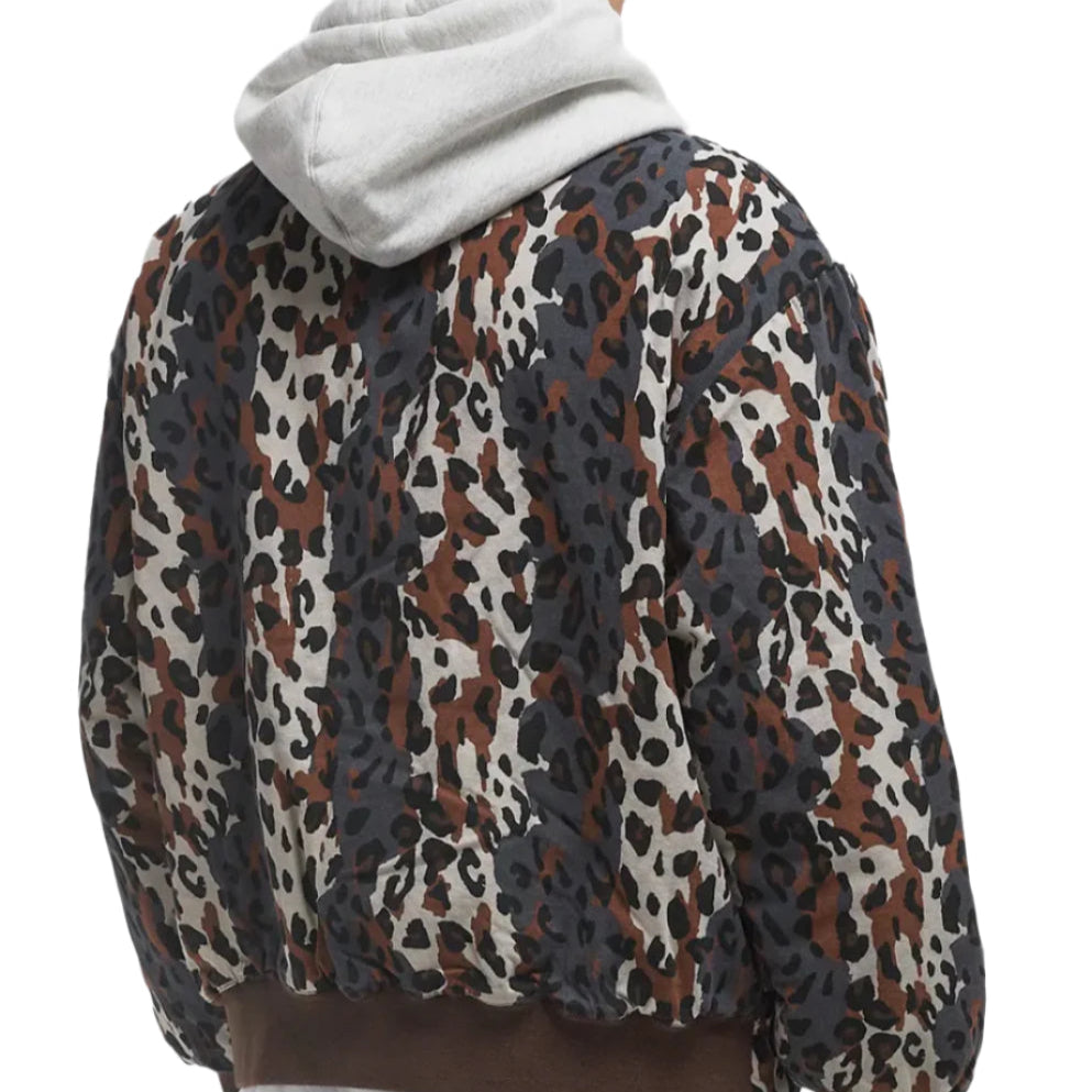 Patta City Leopard Reversible Bomber Jacket