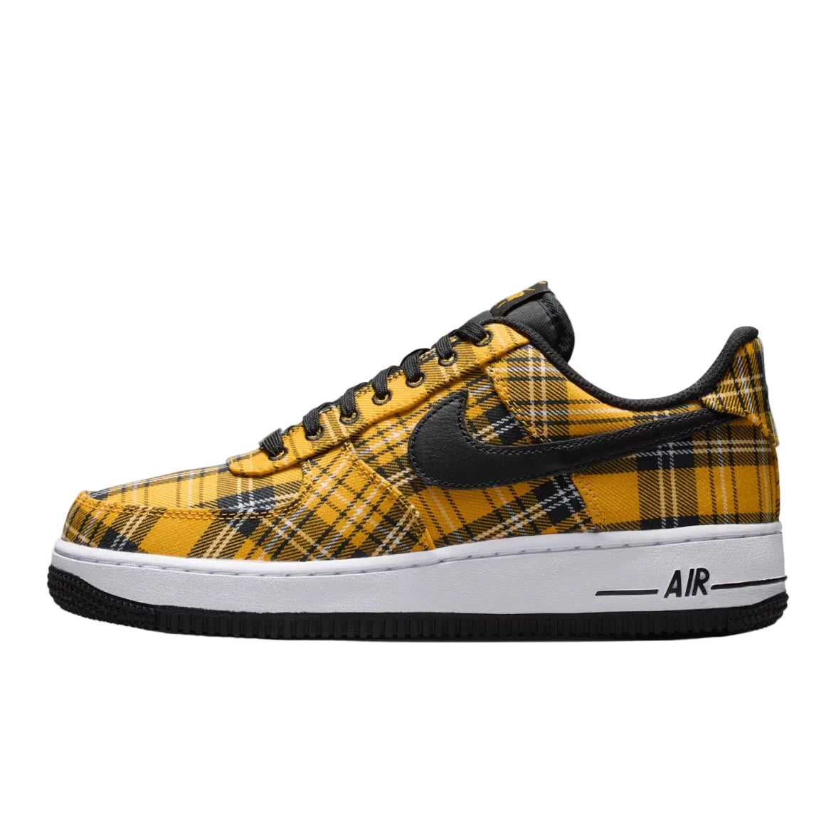 Nike Women’s Air Force Low 07 "Clueless Yellow Plaid”