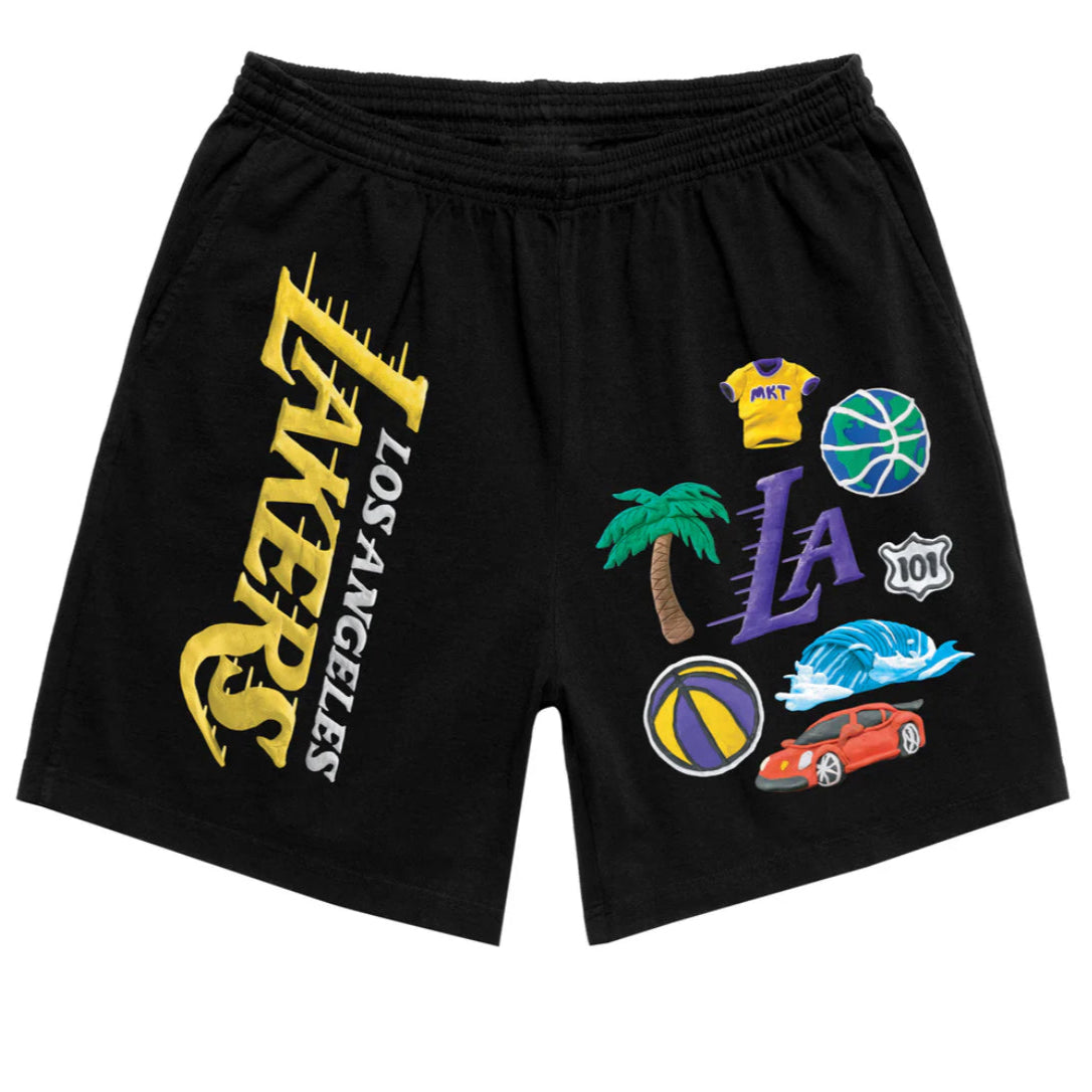 Market LA Lakers Sweat Short