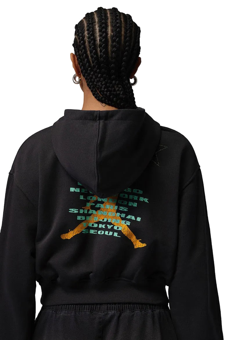 Jordan Women's World Tour Hoodie “Black”