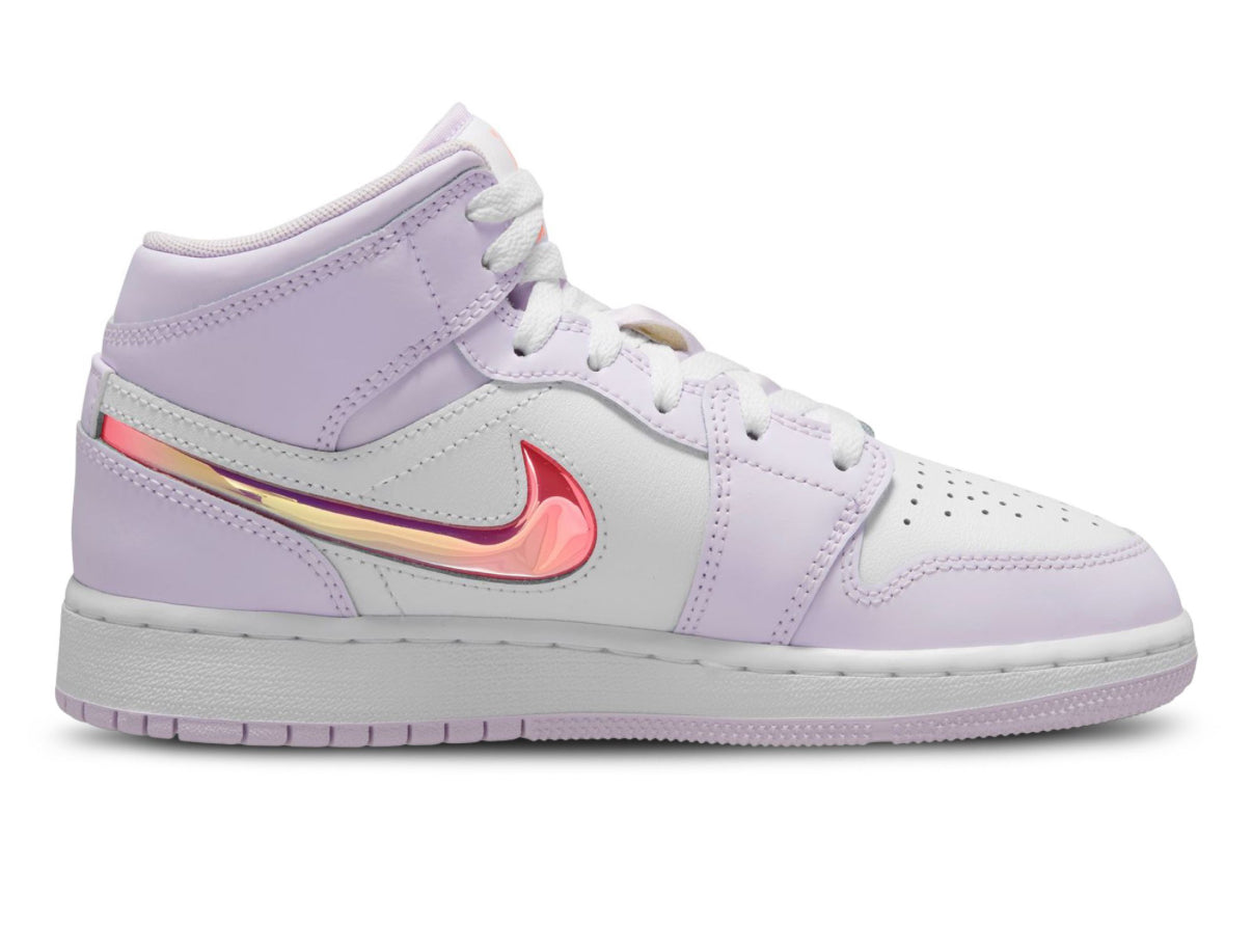 Jordan 1 Mid SE (GS) "Barely Grape"