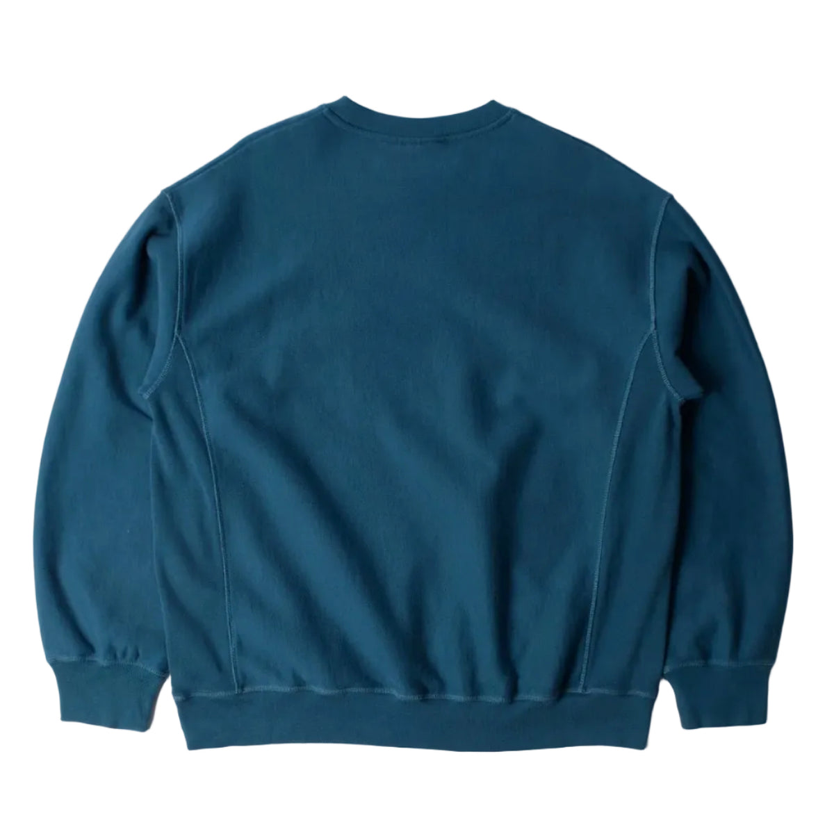 Balloon Logo Cross-Grain Crewneck Blue