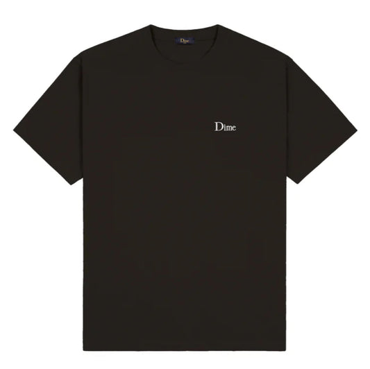 Dime Classic Small Logo T-Shirt "Black"
