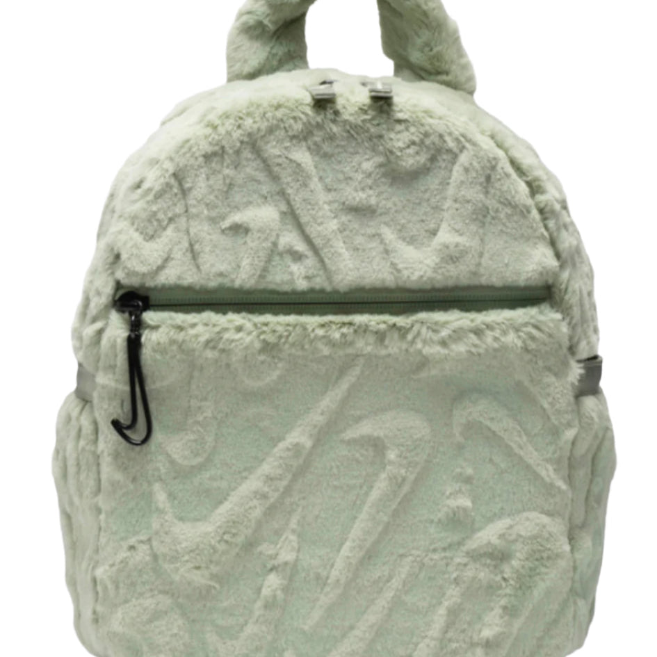 Nike Futura Faux Fur Mini Backpack "Jade"