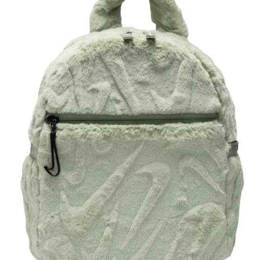 Nike Futura Faux Fur Mini Backpack "Jade"