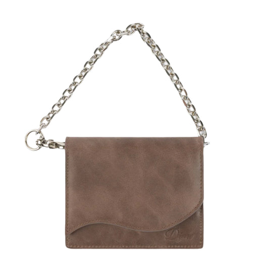 Dime Chain Leather Wallet