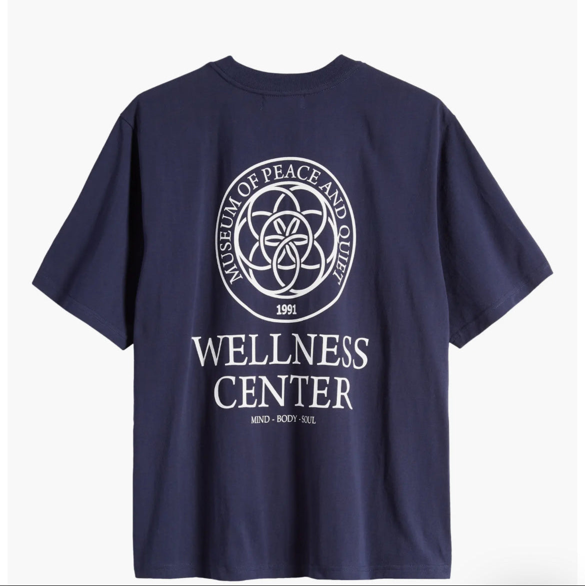 Museum of Peace and Quiet Wellness Center Shirt "Navy"