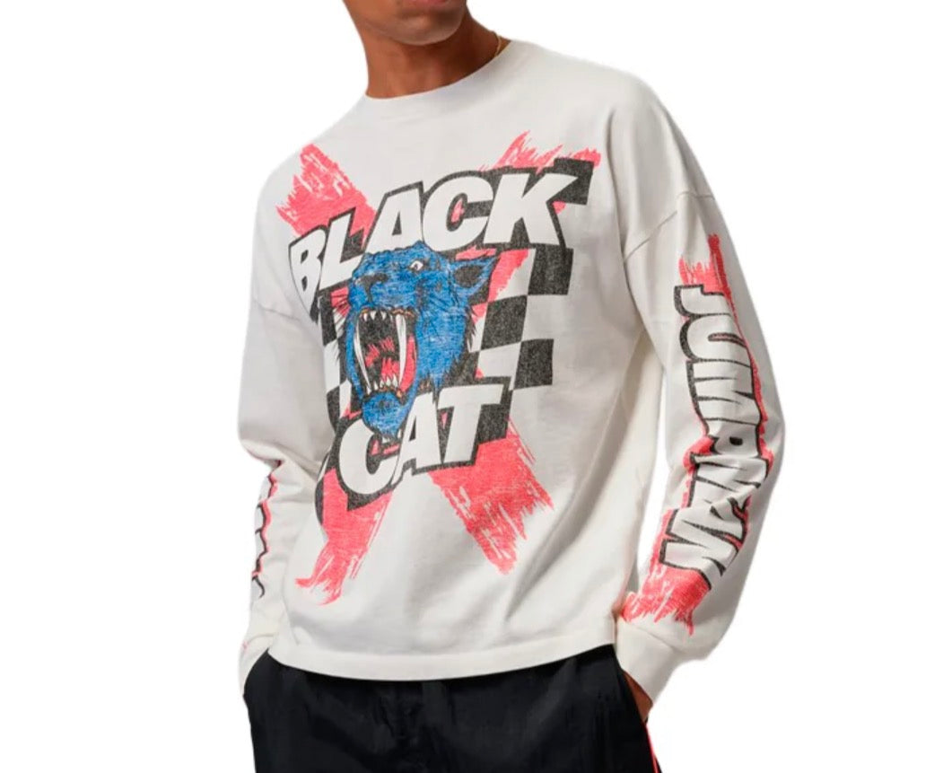 Jordan Black Cat Long Sleeve Tee