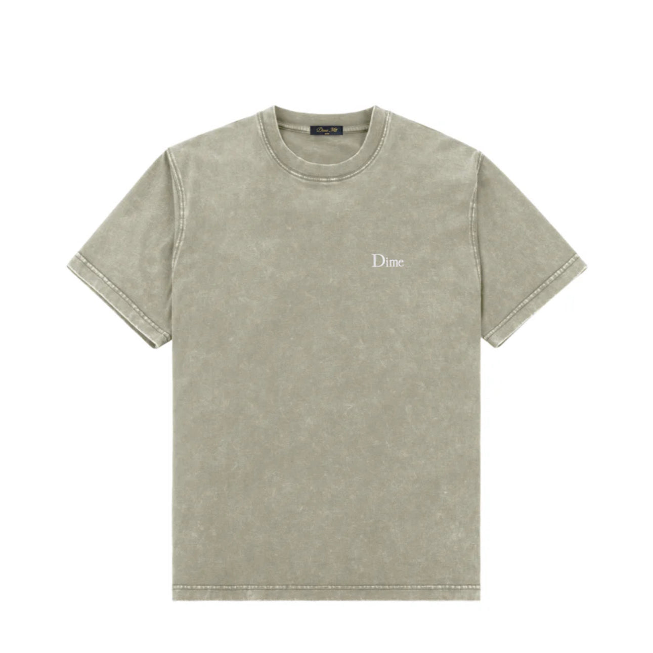 Dime Classic Small Logo T-Shirt “Faded Cement”