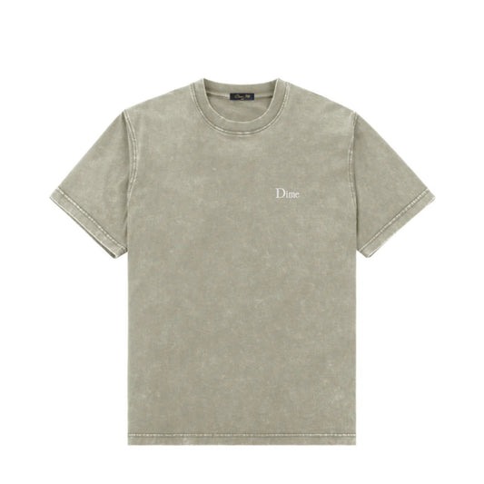 Dime Classic Small Logo T-Shirt “Faded Cement”