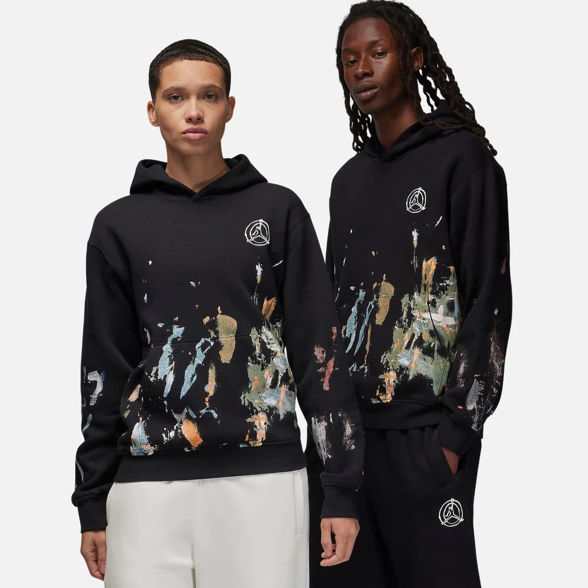 Jordan Artist Series by Jammie Holmes Fleece Pullover Hoodie