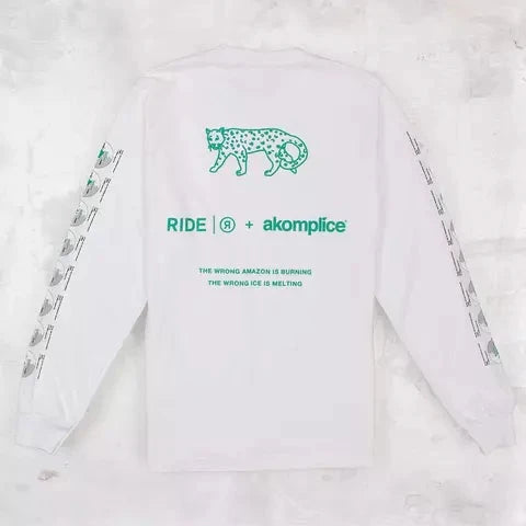 Akomplice x Ride Save Ice LS - White