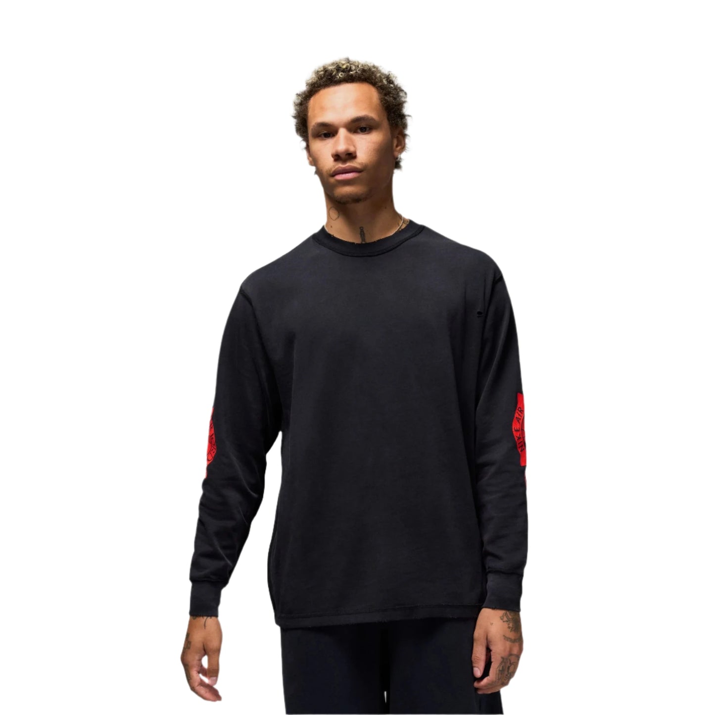 Jordan Rare Air Wings Long Sleeve "Black/Red"