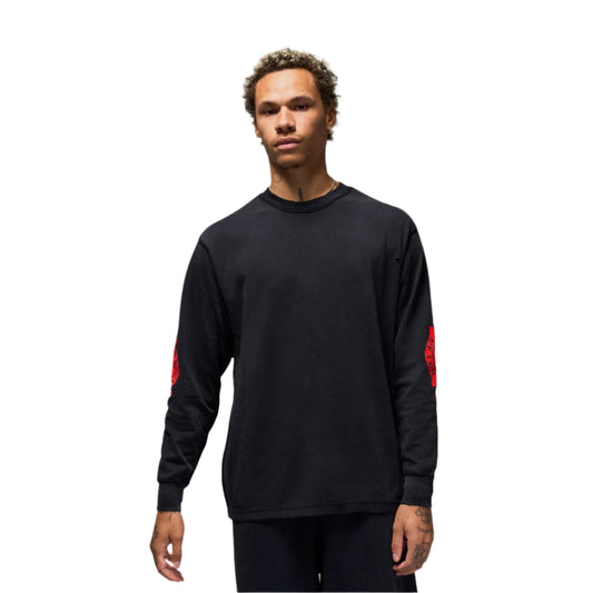 Jordan Rare Air Wings Long Sleeve "Black/Red"