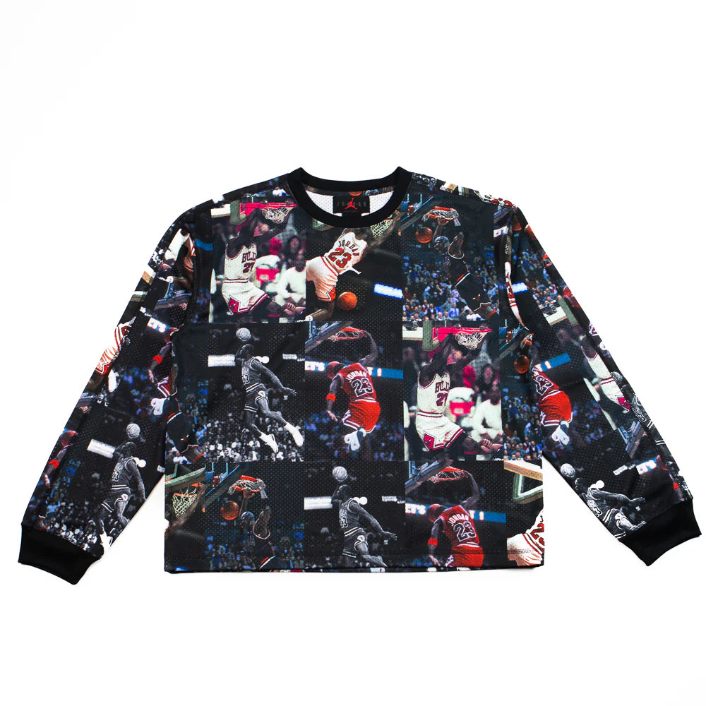 Jordan Flight Printed Long Sleeve Jersey