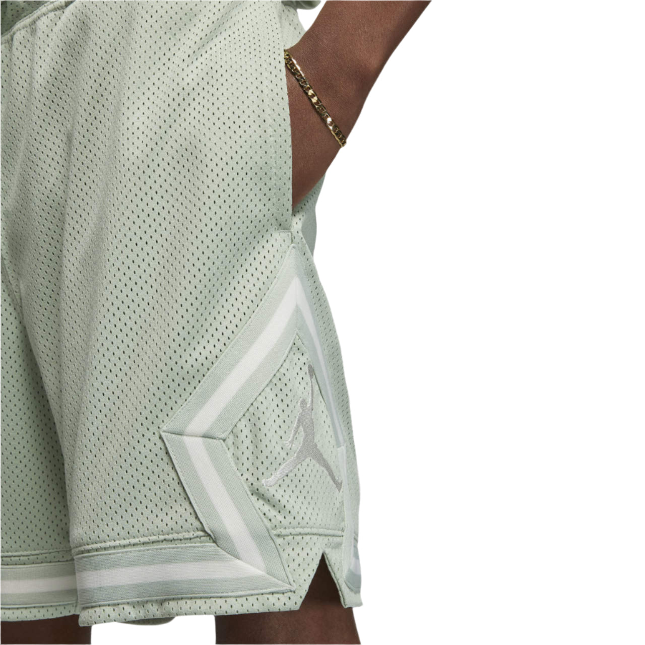 Jordan Essentials Diamond Mesh Shorts "Seafoam"