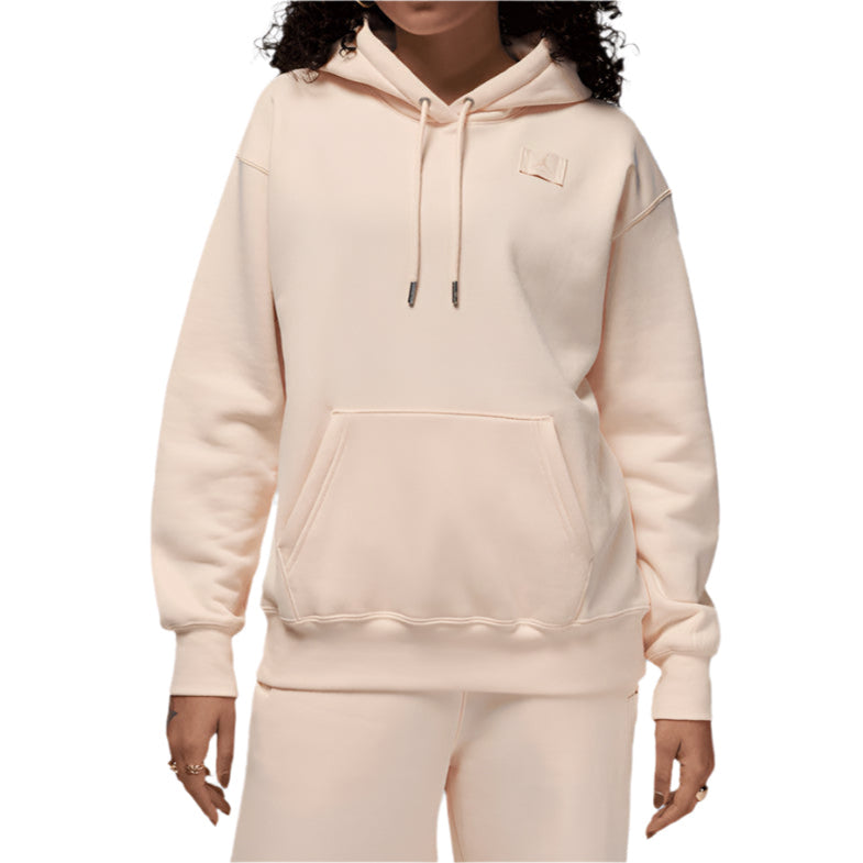 Jordan Women’s Flight Satin Lined Fleece Hoodie "Guava Ice"