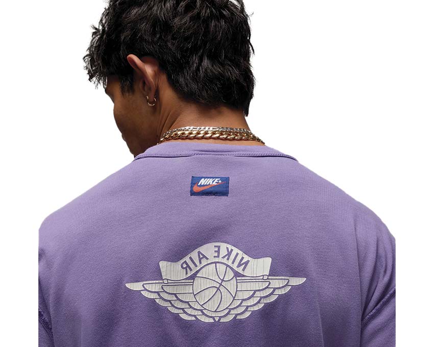 Jordan Rare Air Wings T-Shirt "Purple/White"