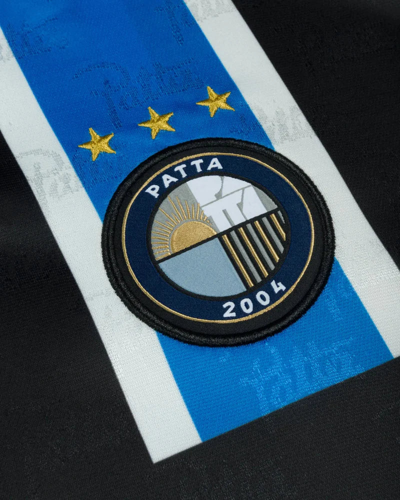 Patta Stripe Football Jersey "French Blue"
