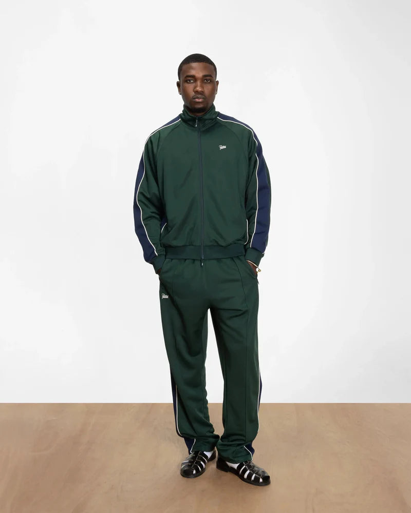Patta Tricot Straight Track Pants "Pine Grove"