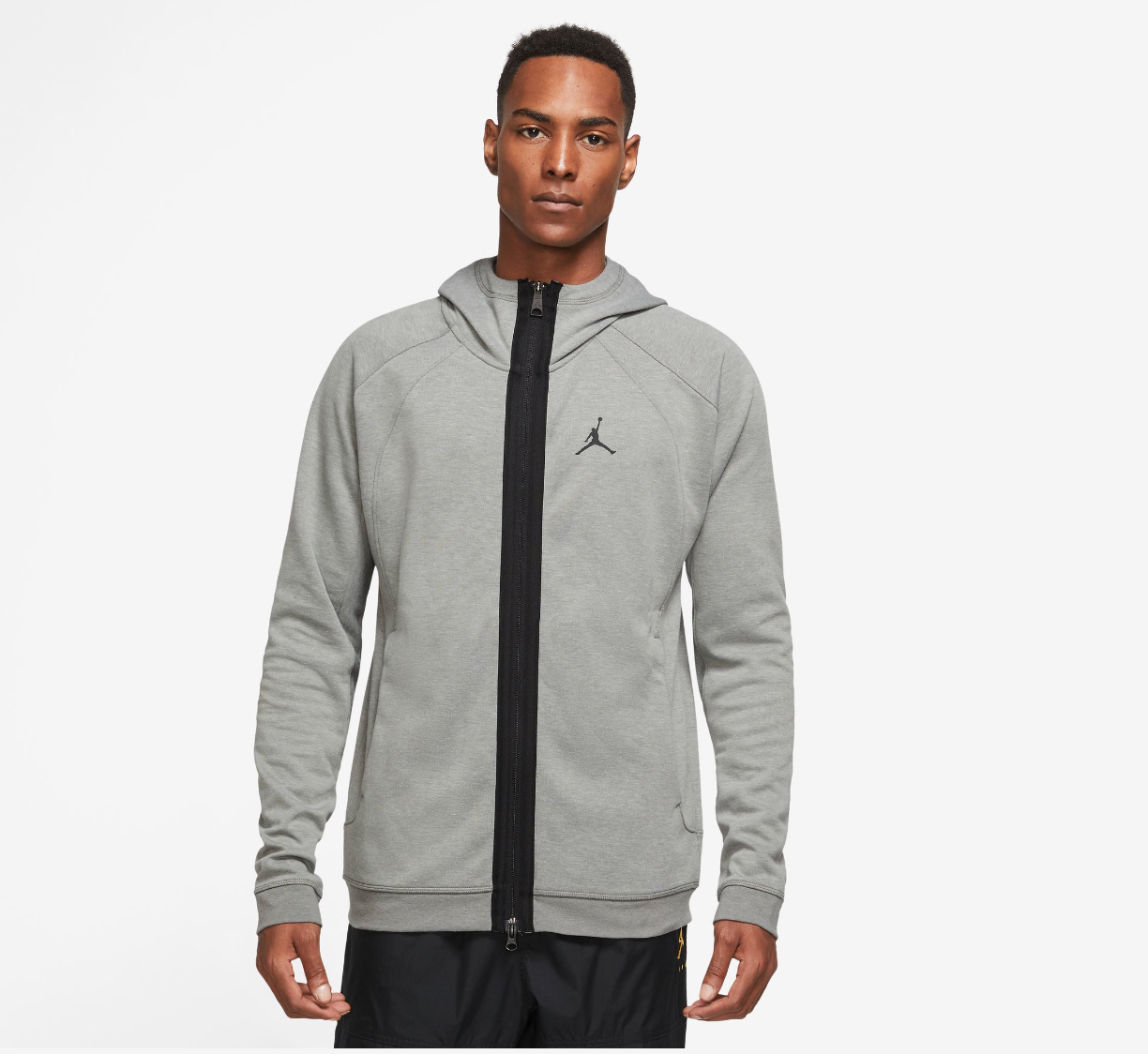 Jordan Dri Fit Sport Fleece Top Dark Grey Heather STUDIIYO23