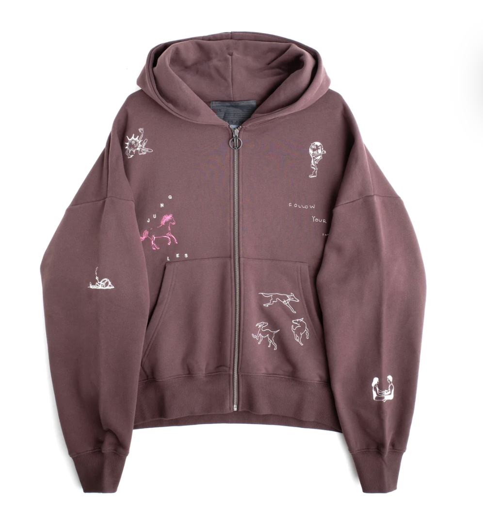 Jungles Jungles Impulses Zip Hoodie