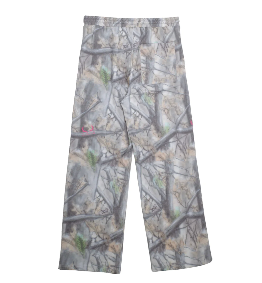 Jungles Real Fake Tree Drawstring Pants
