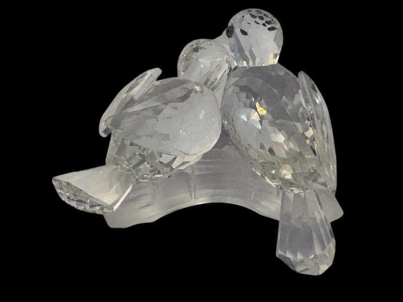 Swarovski Crystal Turtle Doves