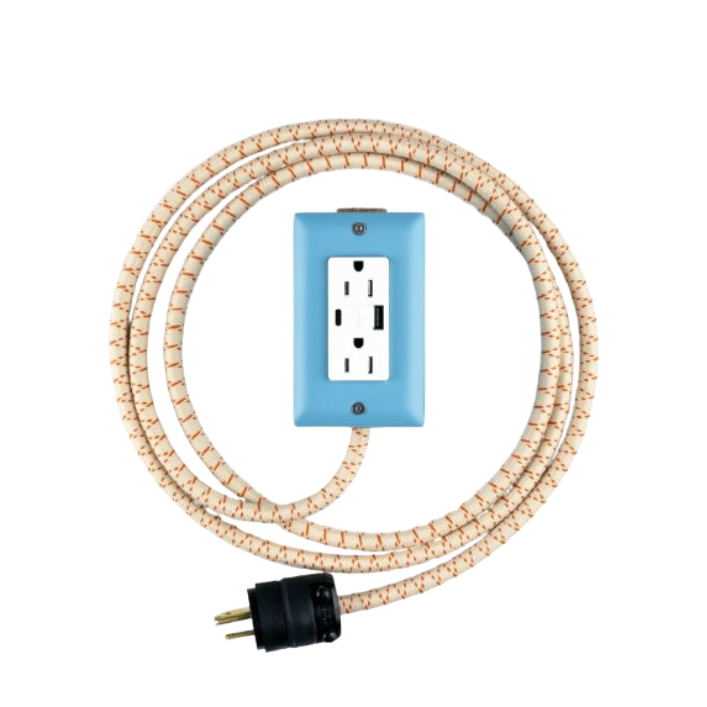 Conway Electric Exto Smart USB C Cord - Martha Blue
