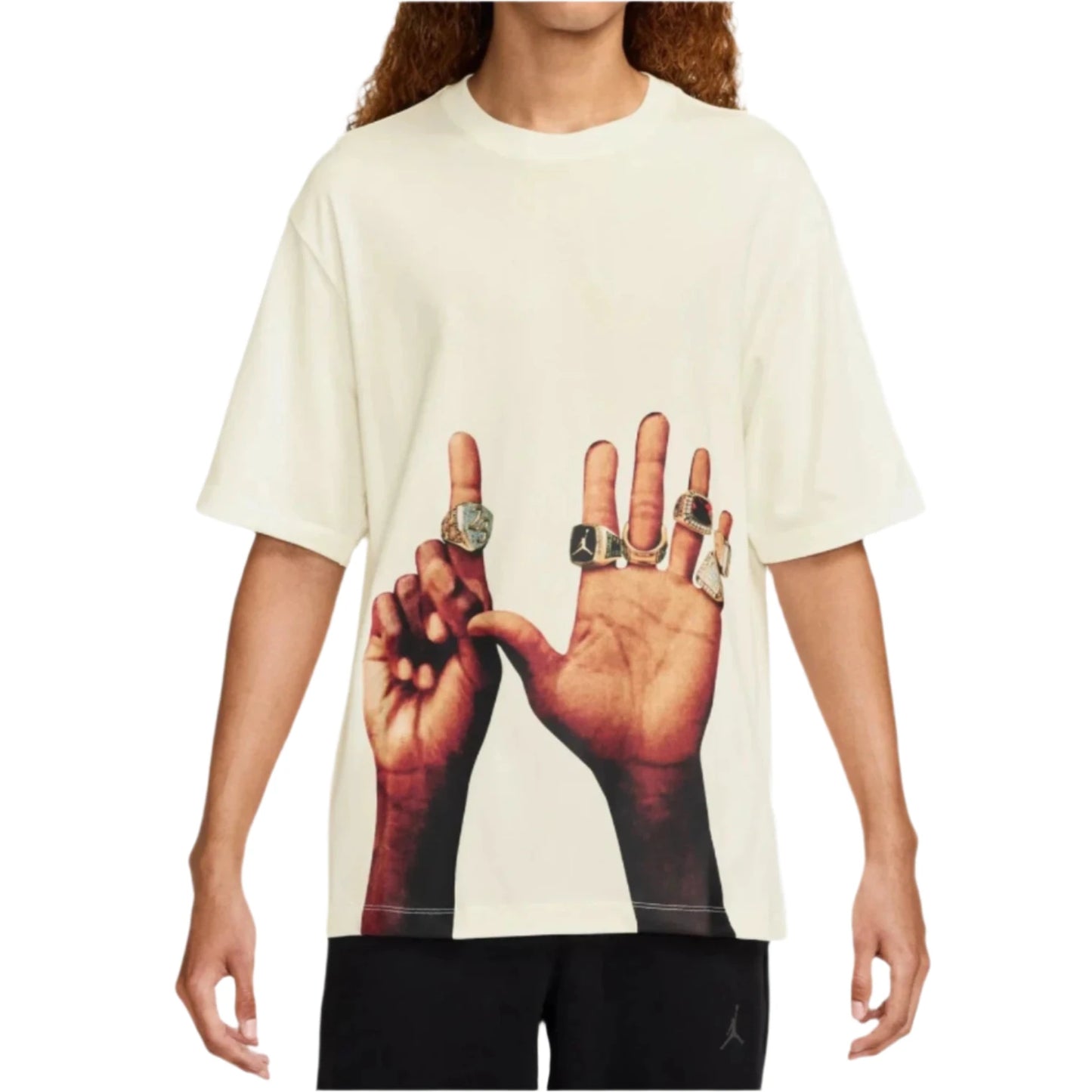 Jordan Flight MVP 6 Rings T-Shirt "Sail"