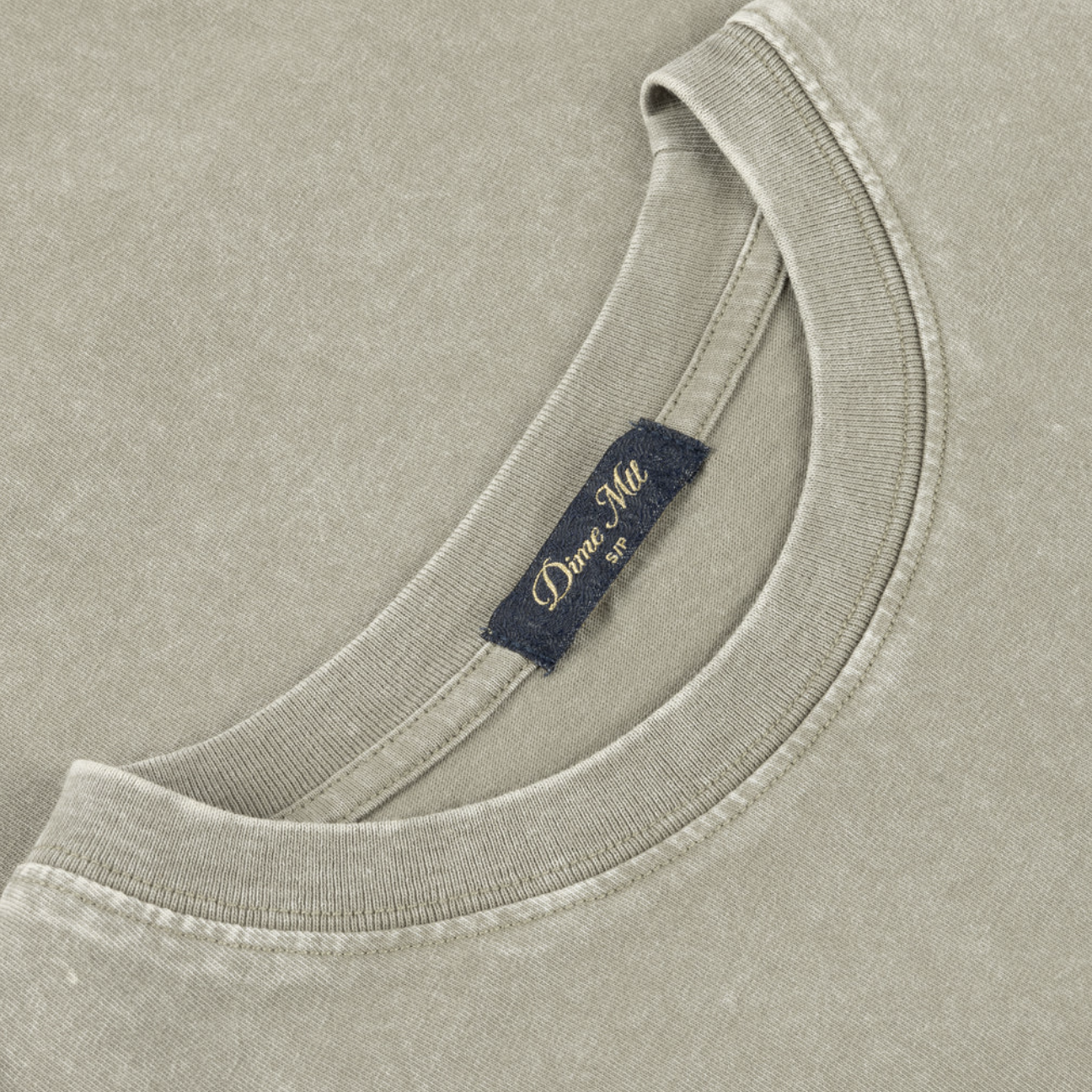 Dime Classic Small Logo T-Shirt “Faded Cement”