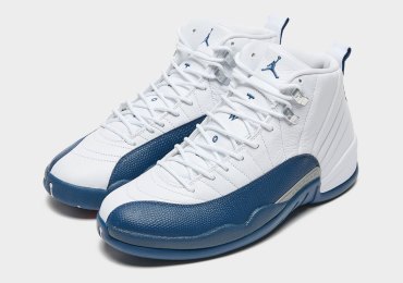 Air Jordan 12 Retro (GS) "French Blue”