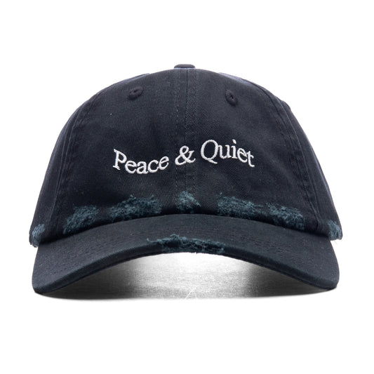 Museum of Peace and Quiet Distressed Dad Hat "Black"