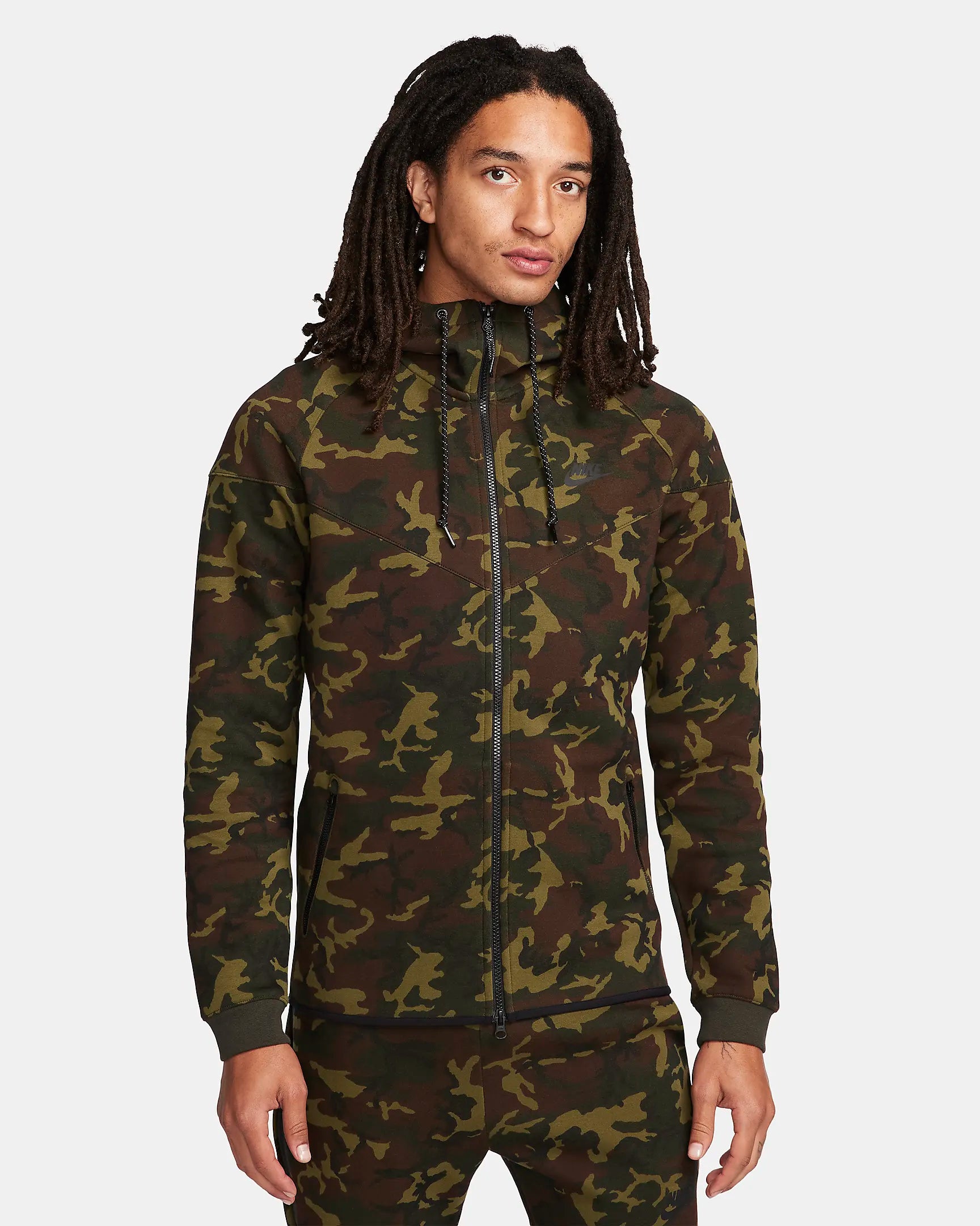 Nike tech hoodie camo sale